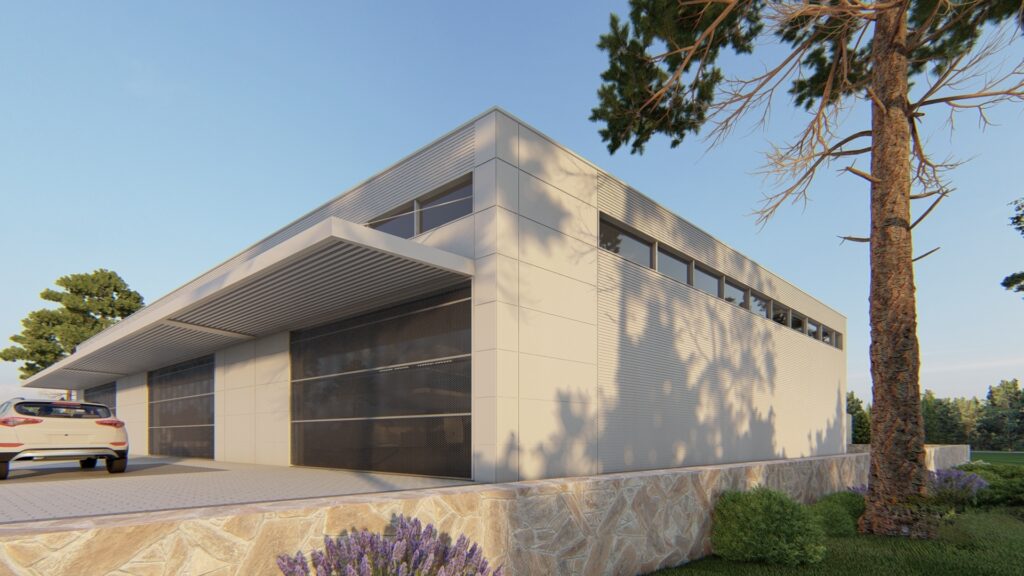 Prime Almancil Investment: Approved Project for 3 Modern Warehouses on 1,500 m² Plot